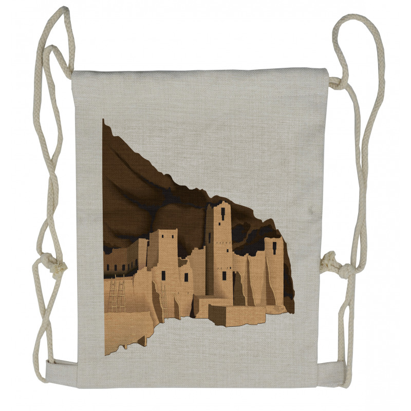 Mesa Verde National Park Drawstring Backpack