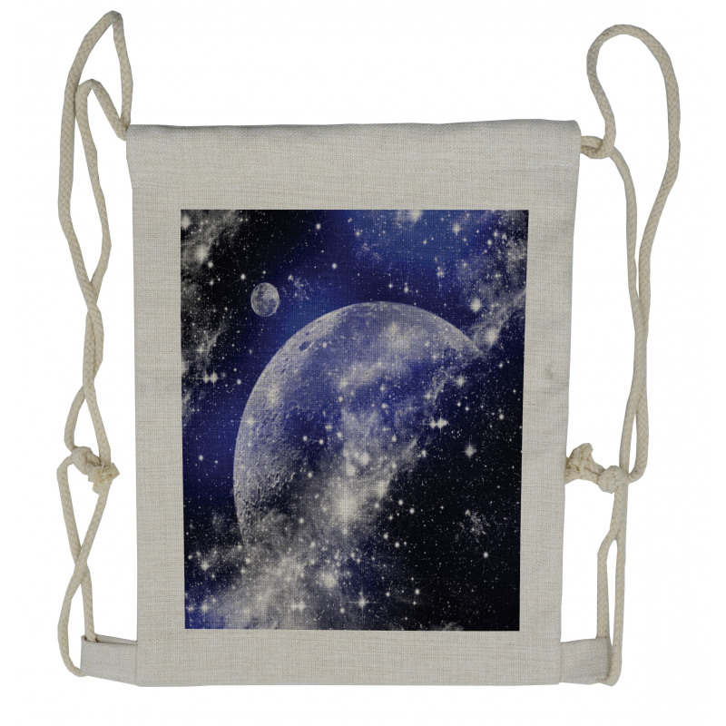 Nebula Galaxy Scenery Drawstring Backpack