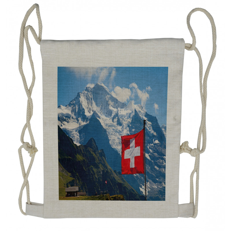 Mannlichen Jungfrau Drawstring Backpack