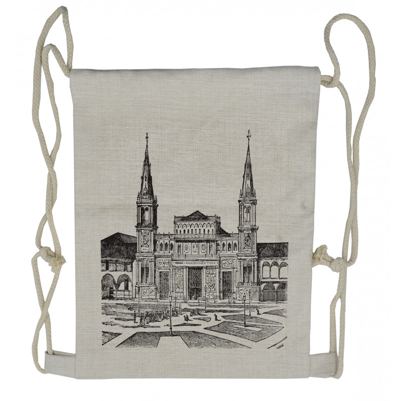 Cathedral of Saint Peter Drawstring Backpack