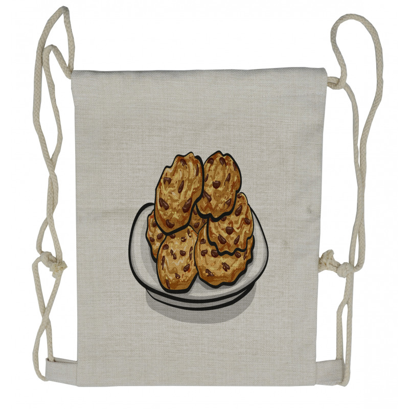 Homemade Cookies Graphic Drawstring Backpack