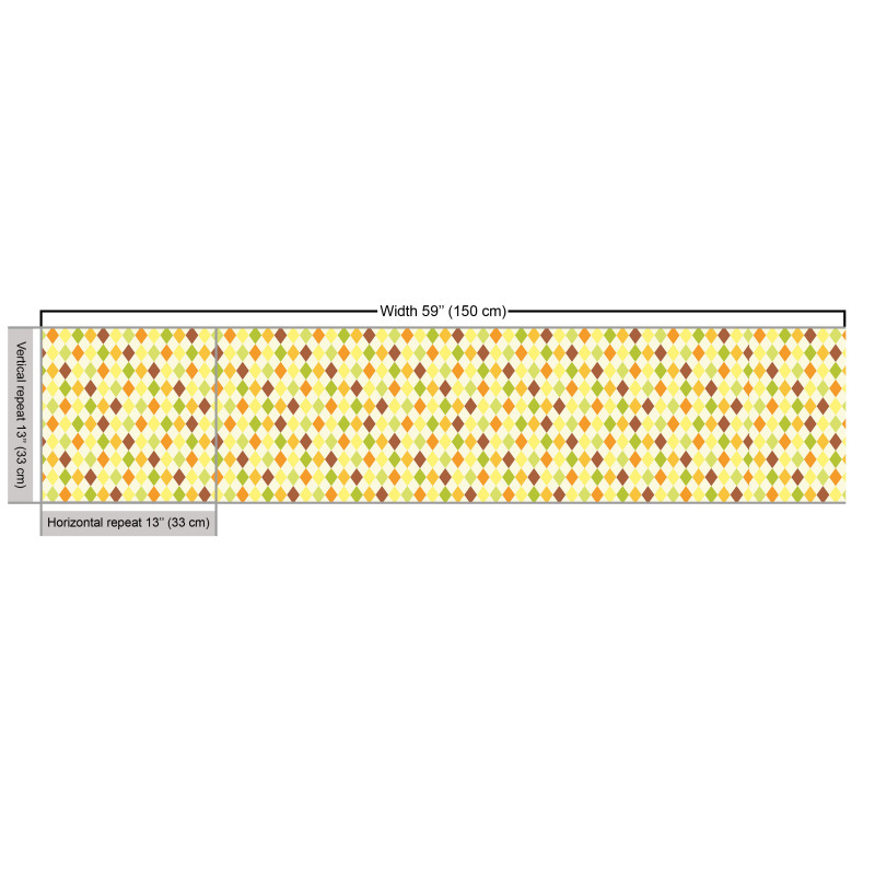 Geometrik Parça Kumaş Minimal Dörtgenler Tekrarlı Sade Desen