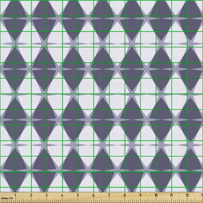 Geometrik Parça Kumaş Sık Tekrarlanmış Karolarla Oluşmuş Örüntü