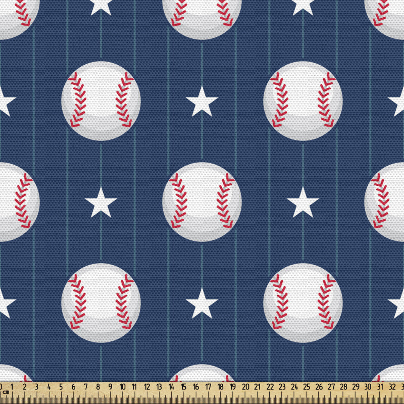 Spor Parça Kumaş Yıldızlı Beyzbol Topu