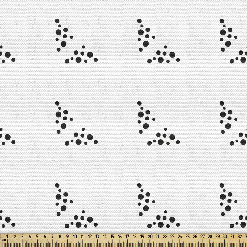 Geometrik Parça Kumaş Tekrarlanmış Soyut Minimal Semboller