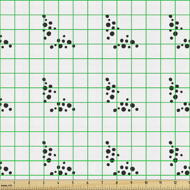 Geometrik Parça Kumaş Tekrarlanmış Soyut Minimal Semboller