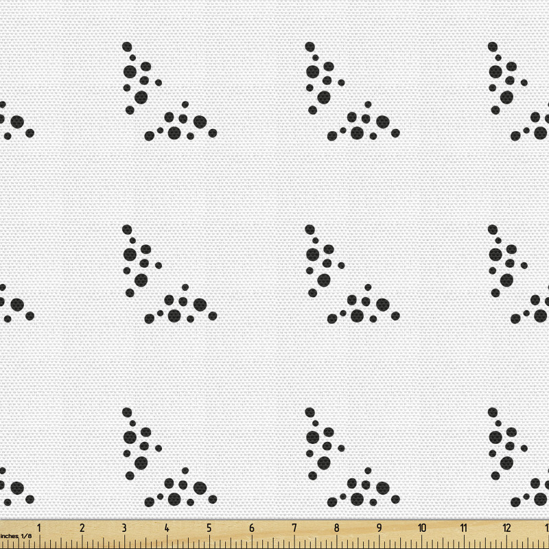 Geometrik Parça Kumaş Tekrarlanmış Soyut Minimal Semboller