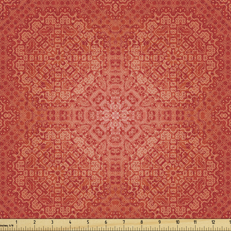 Mozaik Parça Kumaş Dantelimsi Oryantal Geometrik Çiçeksi Desen