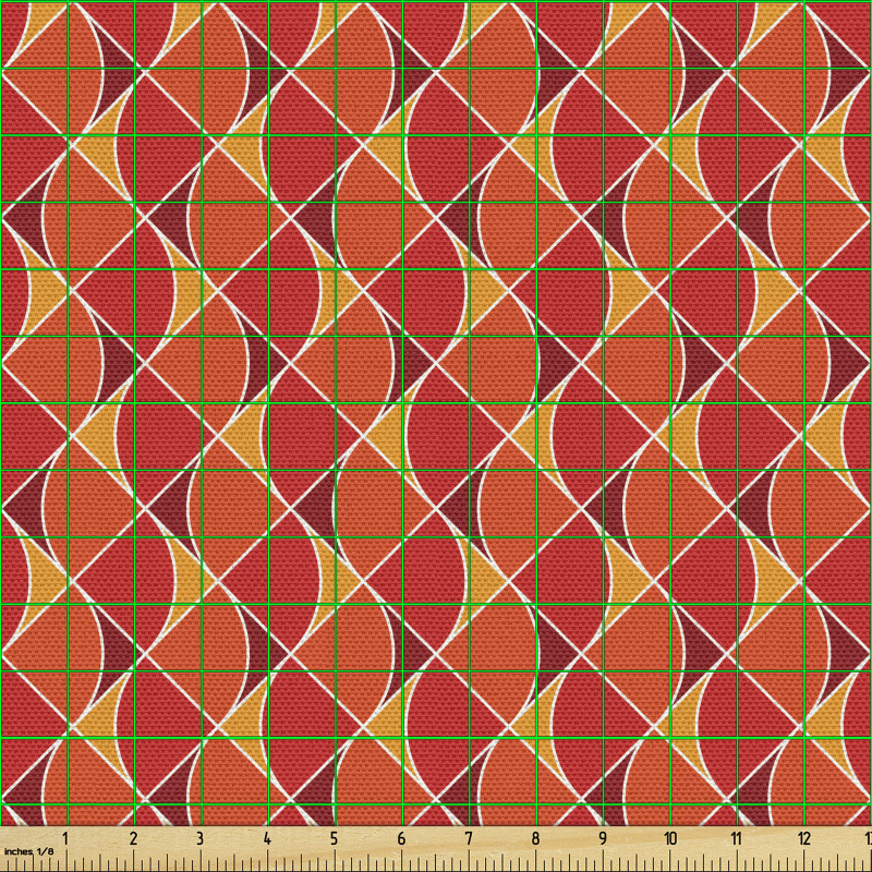 Soyut Parça Kumaş Kıvrımlı Dalgalı Tasarı Modern Mozaik Görünüm