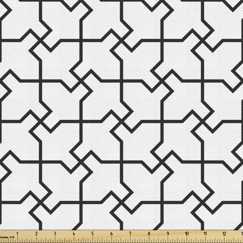 Minimalist Parça Kumaş Sade ve Basit Mozaik Geometrik Desenler