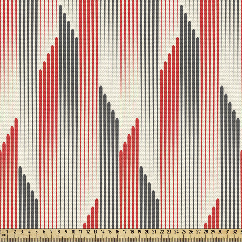 Soyut Parça Kumaş Tekrar Eden Modern Dikey Şeritler Deseni