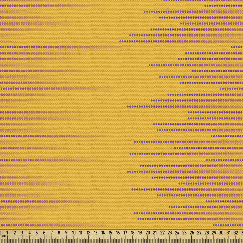 Pop Art Parça Kumaş Minik Noktalar Desenli