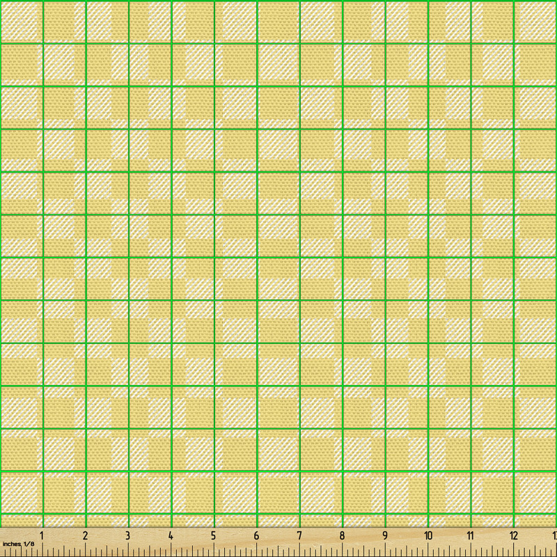 Pastel Parça Kumaş Geometrik Devamlı Küçük Kare Damalı Tasarım 