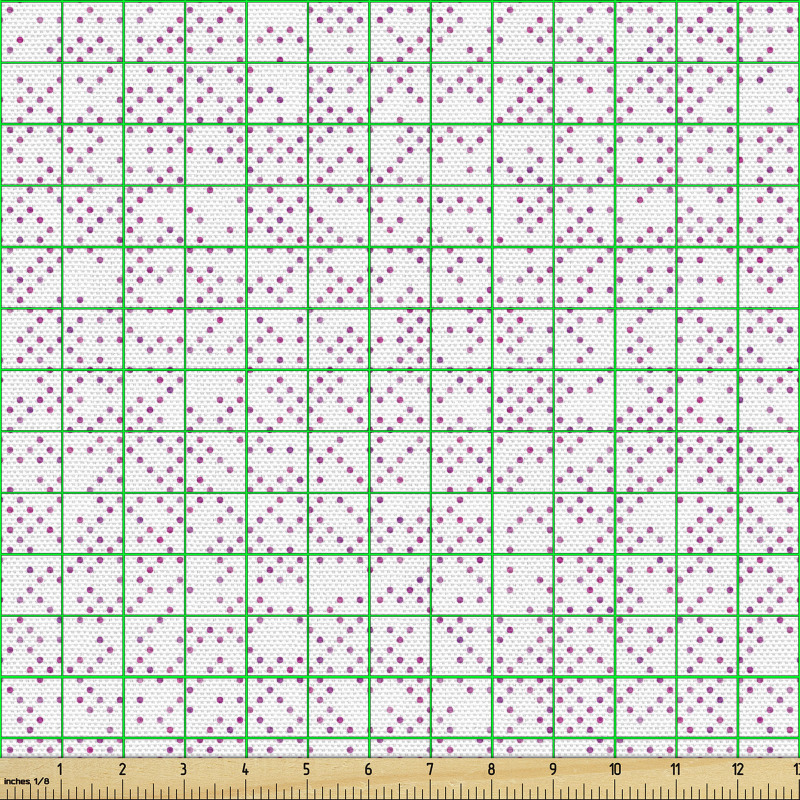 Noktalı Parça Kumaş Tekrarlı Küçük Puantiyeli Geometrik Desen