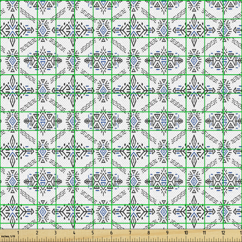 Etnik Parça Kumaş Geometrik Bohem Otantik Modern Tasarımlar