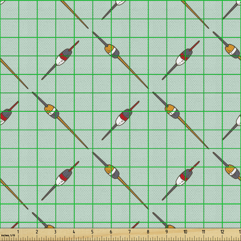 Geometrik Parça Kumaş Çubuk ile Oluşturulmuş Eşkenar Dörtgenler