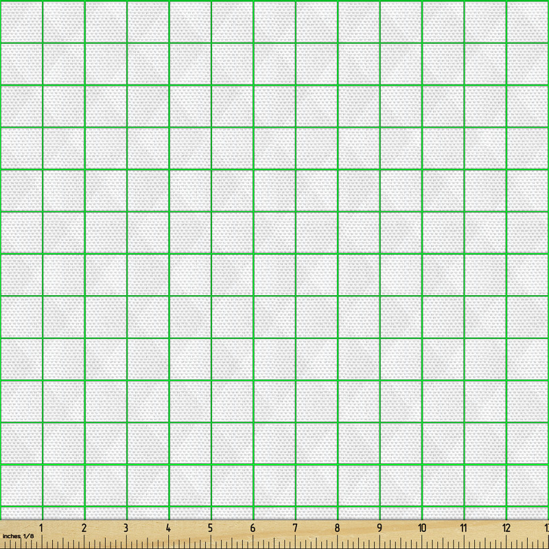 Tek Renkli Parça Kumaş Geometrik Baklava Benzeri Kareli Desen