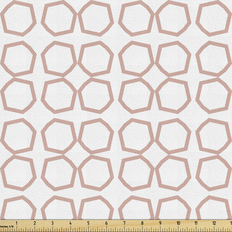 Geometrik Parça Kumaş Rastgele Çokgenler