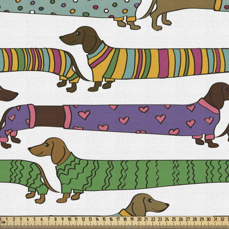 Köpek Parça Kumaş Komik Pijamalar Giymiş Havlayan Hayvanlar