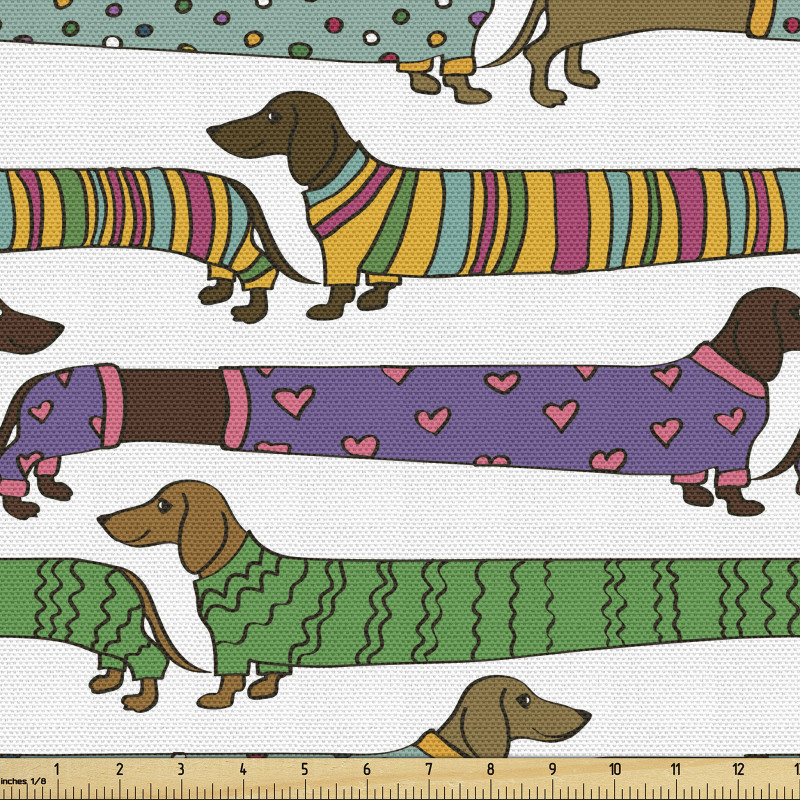 Köpek Parça Kumaş Komik Pijamalar Giymiş Havlayan Hayvanlar