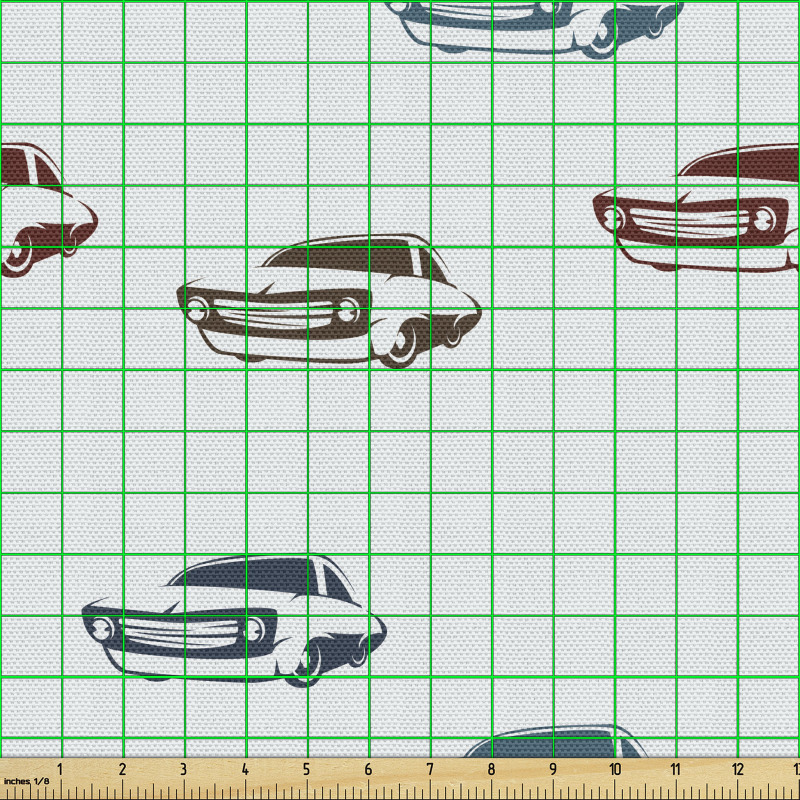 Otomobil Parça Kumaş Boşluklu Dağıtılmış Klasik Araba Resimleri