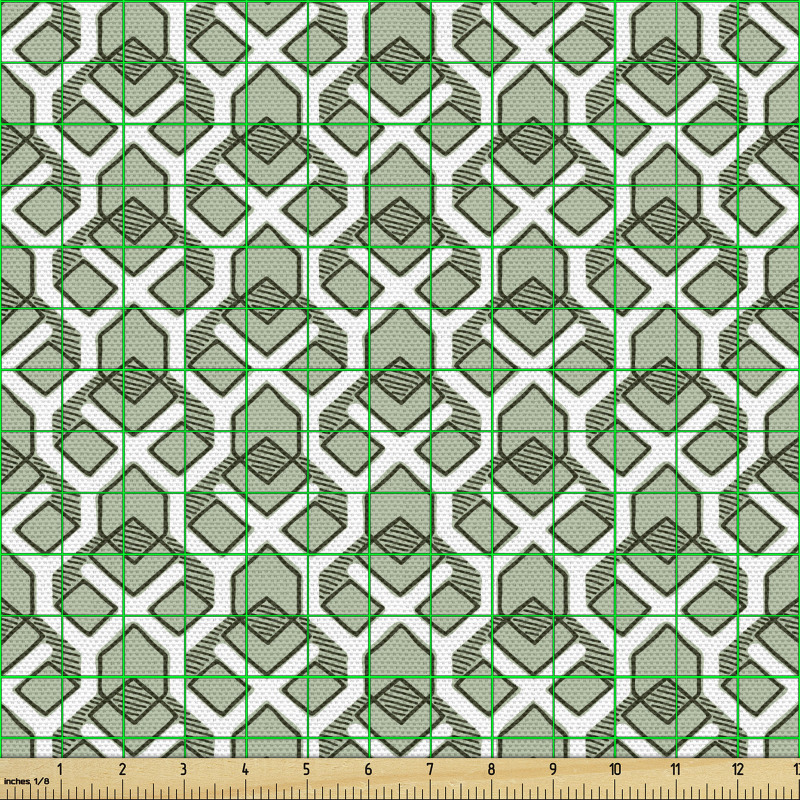 Dekorasyon Parça Kumaş Artistik Çizgili Geometrik Duvar Kağıdı