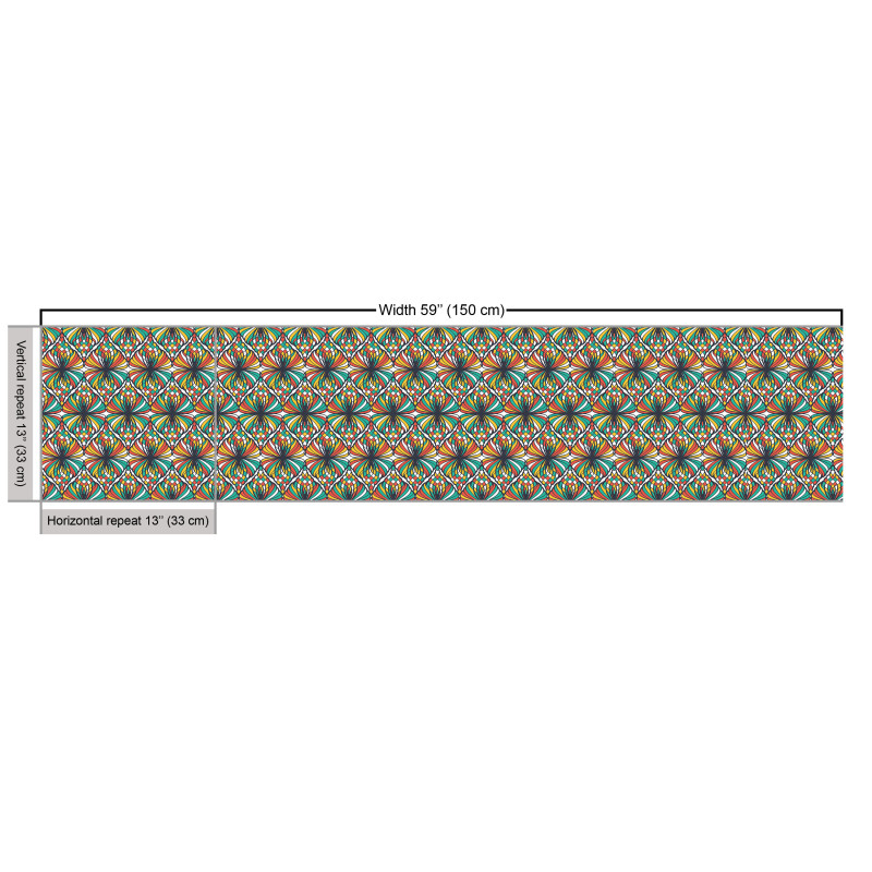 Geometrik Parça Kumaş Mozaik Desenli Süslemeli Duvar Kağıdı