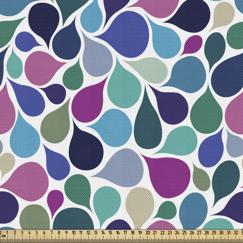 Sembol Parça Kumaş Mozaik Görünümlü Damla Desenli Duvar Kağıdı