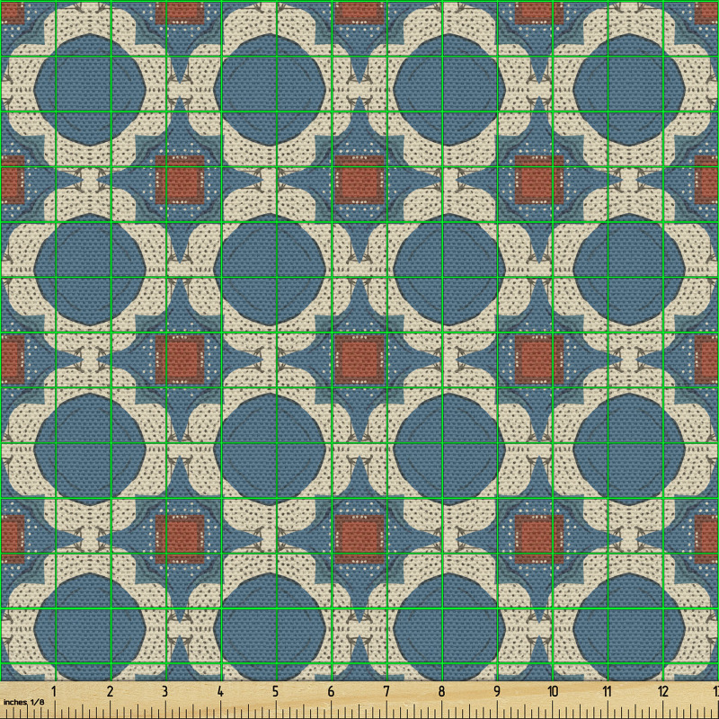 Soyut Parça Kumaş Geometrik Abstre Sade Çiçek Kompozisyonları