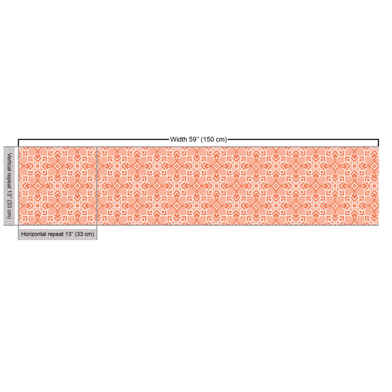 Desen Parça Kumaş Geometrik Desenli Boho Güzel İllüstrasyon