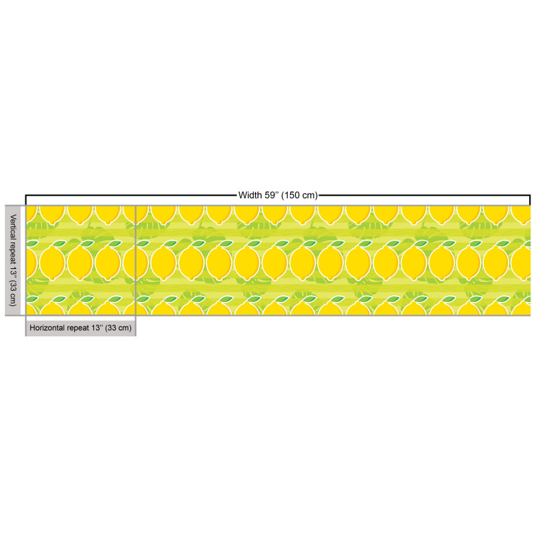 Meyve Parça Kumaş Tropikal Yaprakların Üstünde Bütün Limonlar