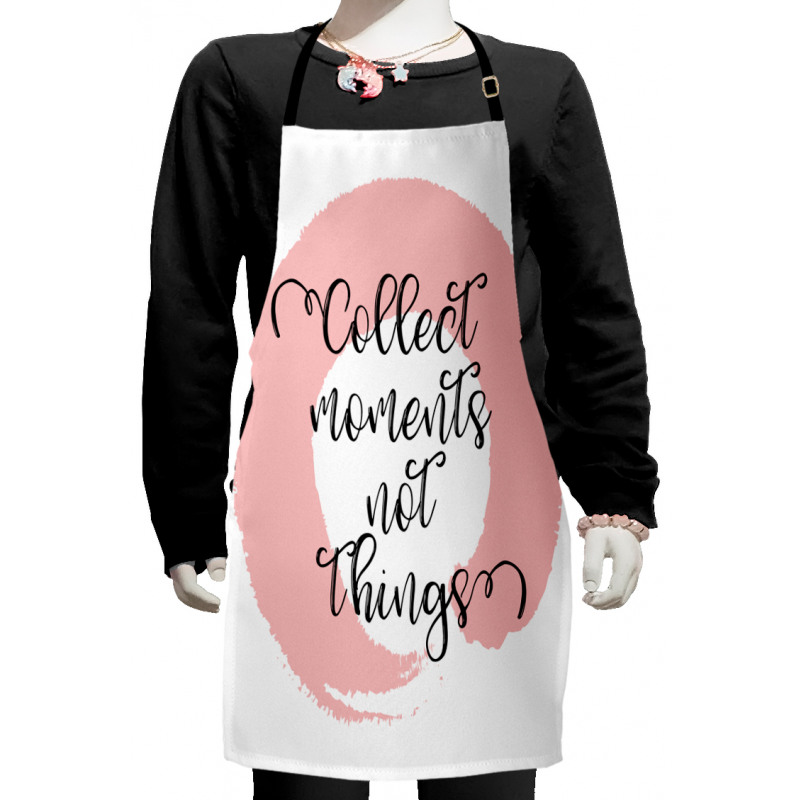 Bold Streak with Typography Kids Apron