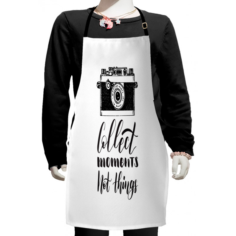 Capturing the Moment in Life Kids Apron