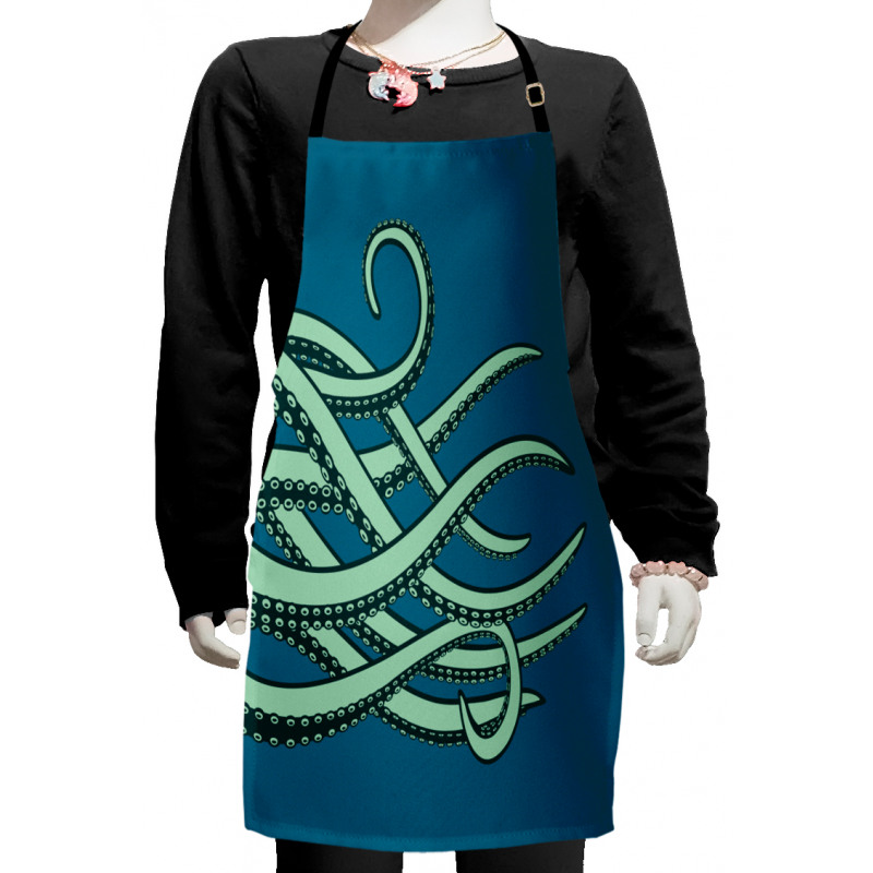 Sea Creature Tentacles Kids Apron