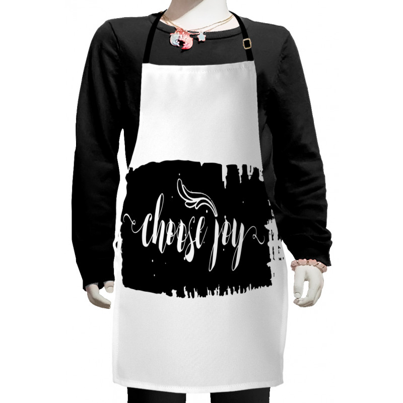 Be Joyous Forget Sadness Kids Apron