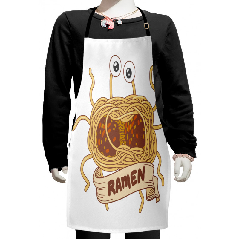 Flying Spaghetti Monster Kids Apron