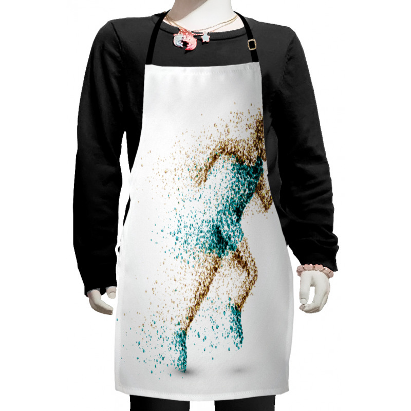 Man in Bubbles Kids Apron