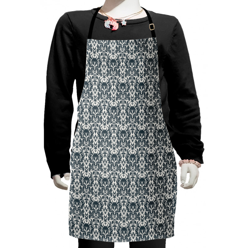 Skull in Flora Kids Apron