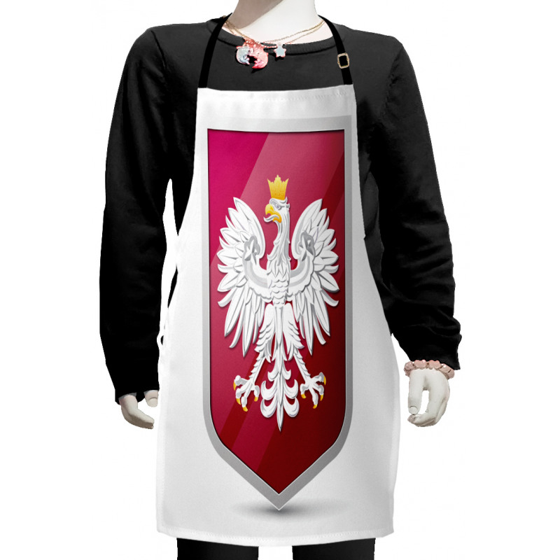 Coat of Arms of Poland Eagle Kids Apron