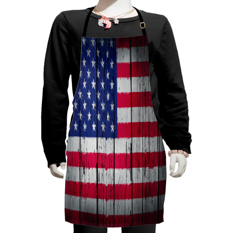 July Fourth Freedom Day Kids Apron