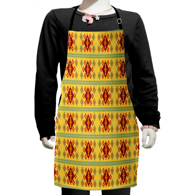 Rhombuses Kids Apron