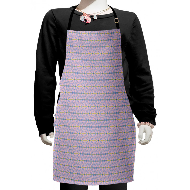 Hexagons Kids Apron