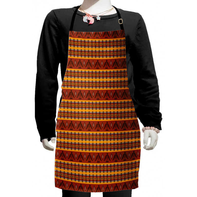 Indigenous Motifs Kids Apron