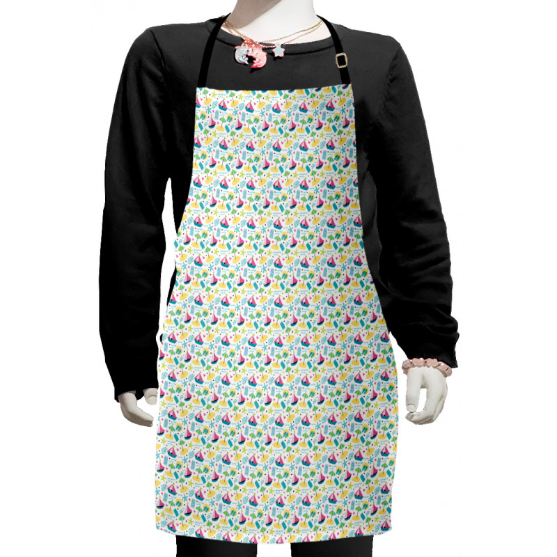 Summer Elements Sunbathing Kids Apron