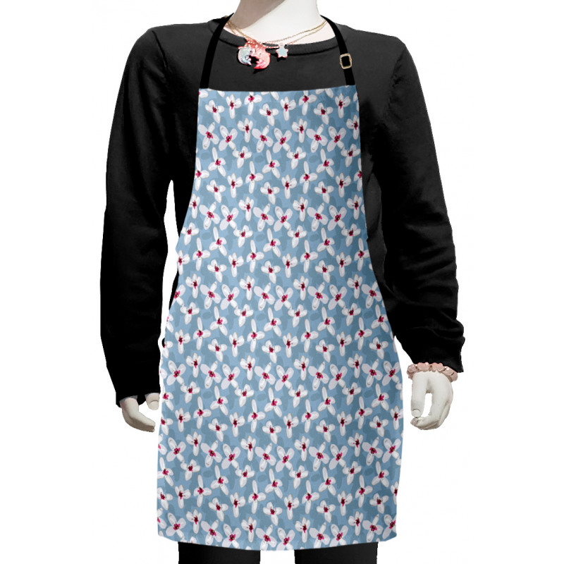 Floral Orchids Kids Apron