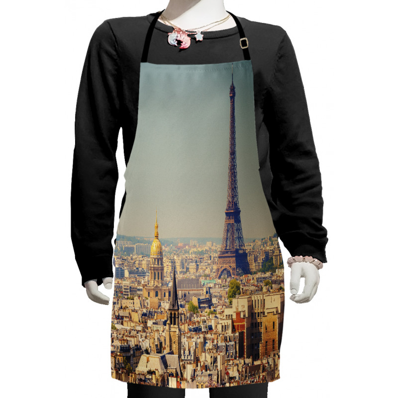 Cityscape of Paris Kids Apron