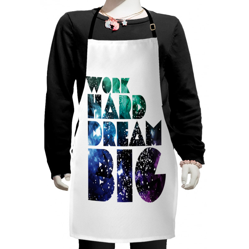 Strong Philosophical Saying Kids Apron