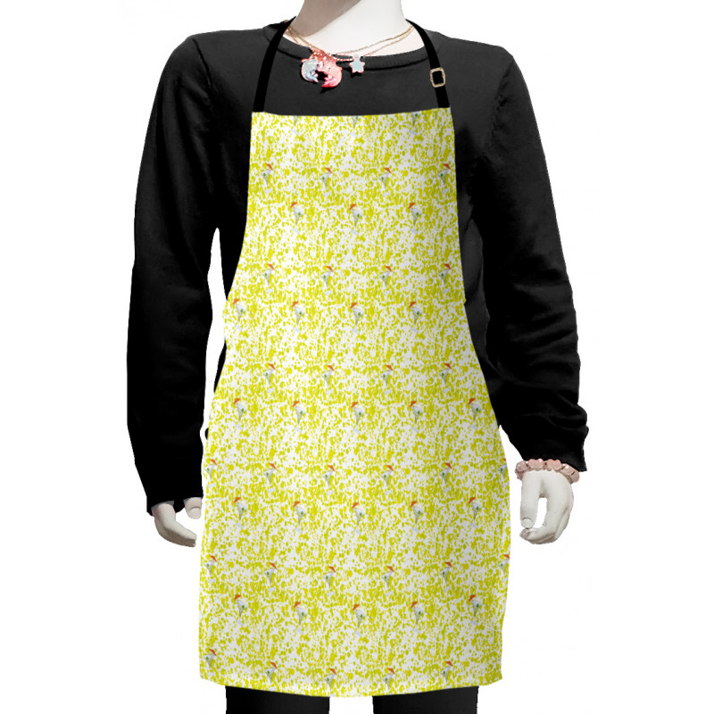 Glasses and Funny Dots Kids Apron