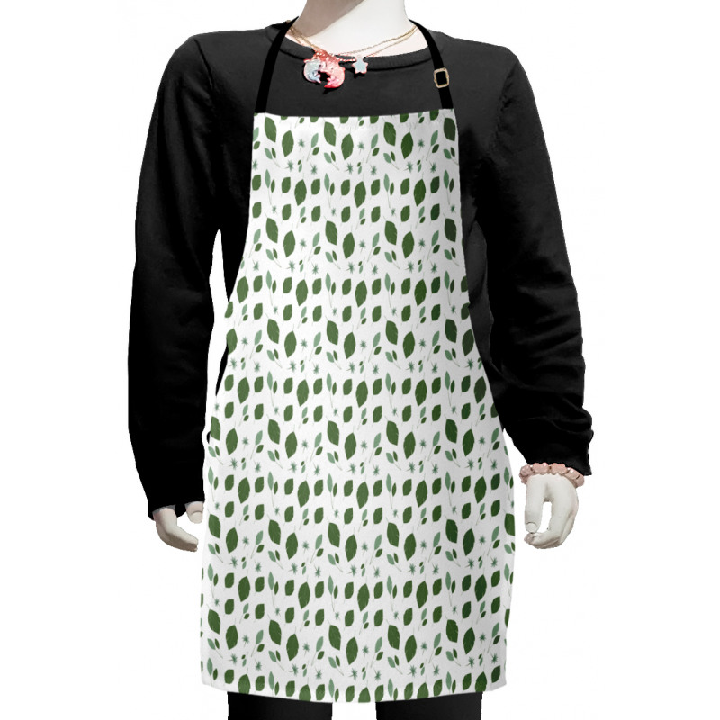 Nature Flitting Leaf Kids Apron