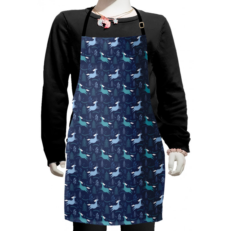 Fantasy World Elements Kids Apron